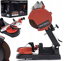 Електричний верстат для заточування ланцюгів Kraft&Dele KD10578 регулювання кута ±35°, шліфувальний камінь Ø100 мм