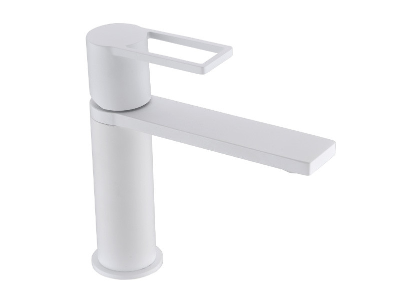 3мішувач для раковини, латунь,,білий AIM,DG06510-1 frosted white