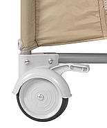 Манеж-ліжко Carrello Porta CRL-18103 з подвійним дном, боковий вхід на блискавці, 2 колеса, сумка, до 15 кг, фото 4