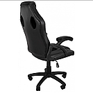 Комп'ютерне крісло для геймера YS-6056 з сітчастою спинкою крісло для роботи за ноутбуком чорне, фото 3