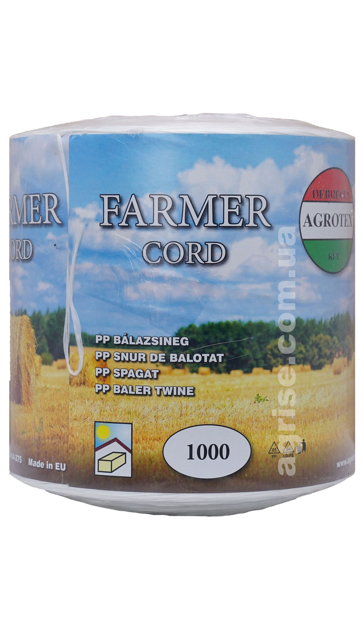 Шпагат Agrotex Farmer Cord 1000м/кг 5000м