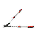 Секатор ножичний до гілок Ø≤ 40 мм з алюмінієвими телескопічними ручками l= 66-91 см Yato YT-88291, фото 2