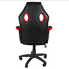 Комп'ютерне крісло для геймера Y S 60 56 із сітчастою спинкою офісне крісло з підлокітниками червоне, фото 5