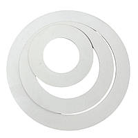 Кільця дерев'яні (основа) білі 3 шт