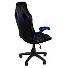 Комп’ютерне крісло з сітчастою спинкою YS-6056 мягке офісне крісло для роботи за ноутбуком синє, фото 4