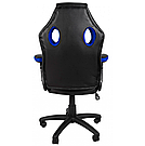 Комп’ютерне крісло з сітчастою спинкою YS-6056 мягке офісне крісло для роботи за ноутбуком синє, фото 6