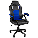 Комп’ютерне крісло з сітчастою спинкою YS-6056 мягке офісне крісло для роботи за ноутбуком синє, фото 7