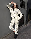 Флісовий теплий спортивний жіночий костюм "Muse", костюм на осінь -зиму, фото 2