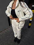 Флісовий теплий спортивний жіночий костюм "Muse", костюм на осінь -зиму, фото 4