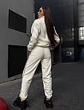 Флісовий теплий спортивний жіночий костюм "Muse", костюм на осінь -зиму, фото 6