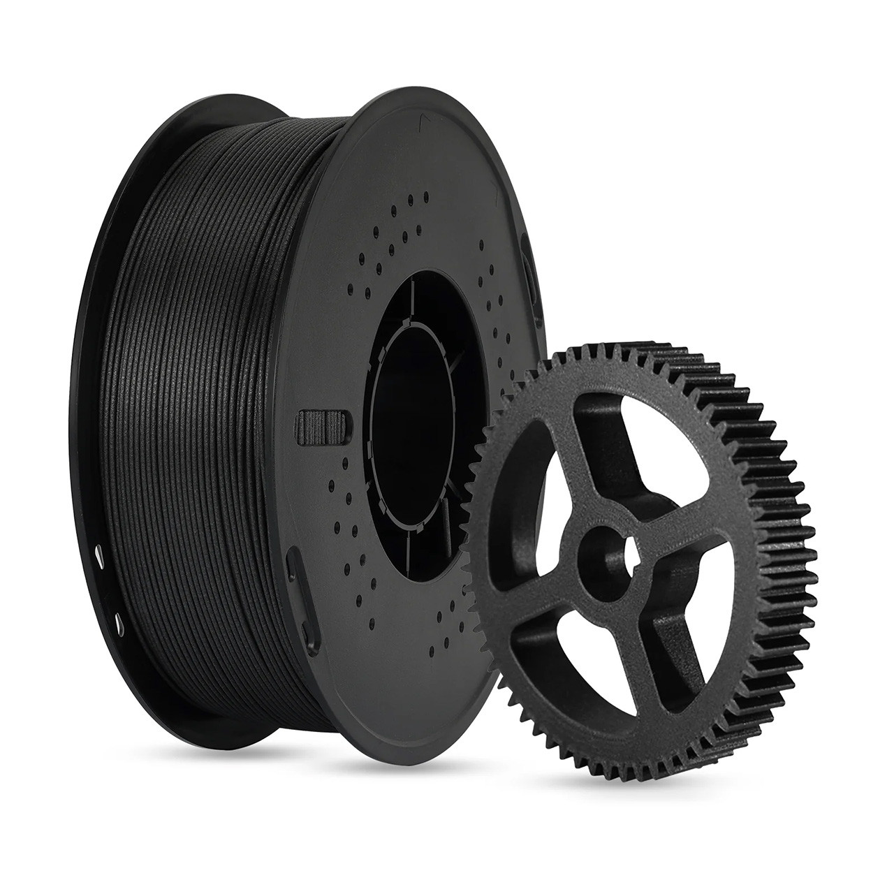 Пластик філамент для 3D-друку KINGROON PETG-CF Black Classic Spool