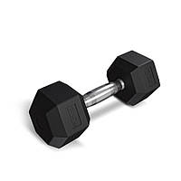 Гантеля шестигранна прогумована TX-025RD Trex Sport 2,5кг