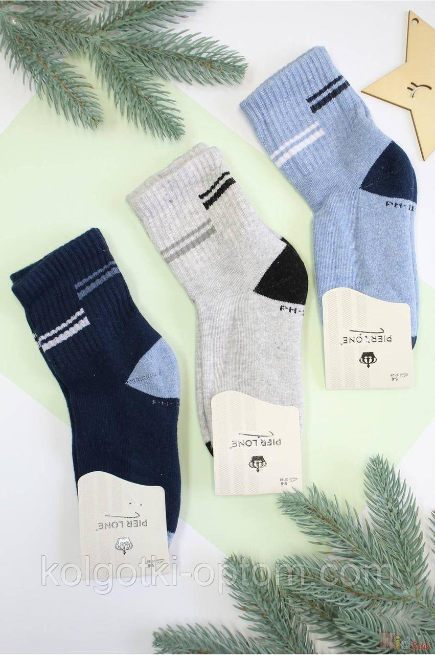 ОПТОМ Носки махра арома "Смужки" (22/8-10 років) Pier Lone 8681788614379, фото 1