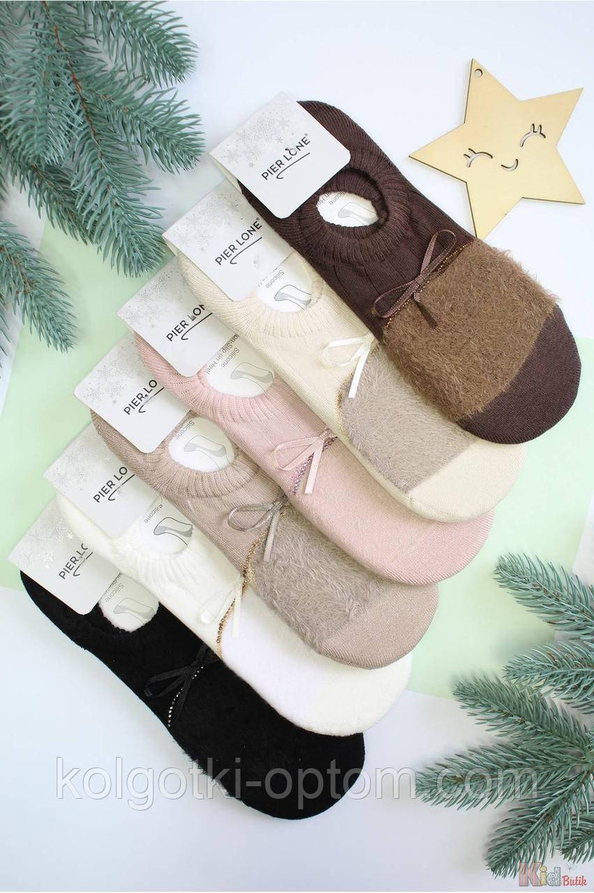 ОПТОМ Шкарпетки махра арома слідочки зі стразами р.35-40 (24-26(38-40) см.) Pier Lone 8681788607012, фото 1