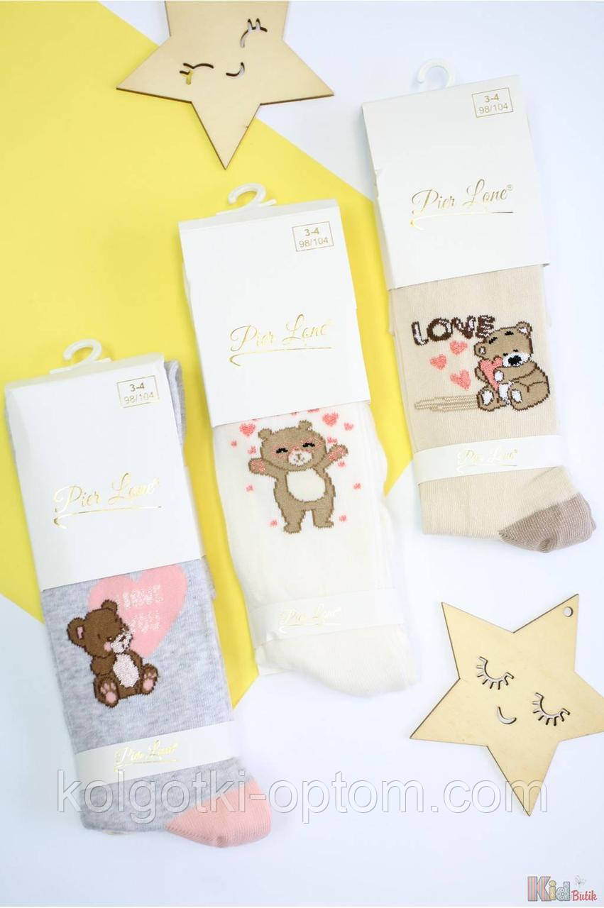 ОПТОМ Колготки ароматизованийне з ведмежам (110-116/5-6 років) Pier Lone 8681788592059, фото 1