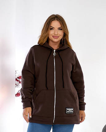 Жіночий кардиган великого розміру Розміри: 48-50, 52-54, 56-58, фото 1