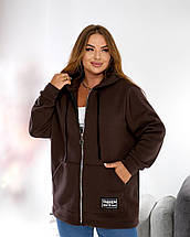 Жіночий кардиган великого розміру Розміри: 48-50, 52-54, 56-58, фото 4