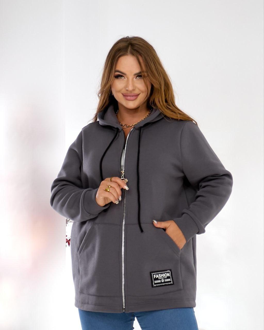 Жіночий кардиган великого розміру Розміри: 48-50, 52-54, 56-58