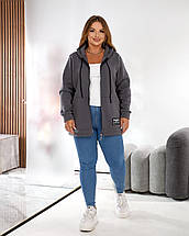 Жіночий кардиган великого розміру Розміри: 48-50, 52-54, 56-58, фото 3