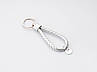 Ремінці для ключів з кільцем. Колір сріблястий. 12см, фото 3