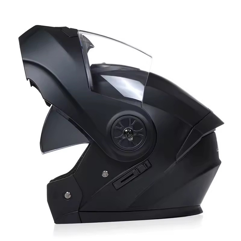 Мотошолом модуляр BLD розмір М чорний