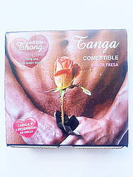 Їстівні чоловічі трусики ТАНГА полуничні