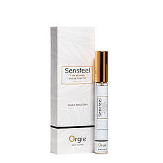 Жіночі парфуми з феромонами Orgie — Sensfeel for Woman Travel Size (10 мл), квітково-фруктовий аромат