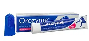 Орозим (Orozyme)  Гель для догляду за зубами собак та котів - 70 г