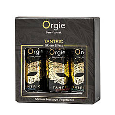 Набір олій для тантричного масажу Orgie — Tantric Mini Size Collection (3х30 мл), зволоження