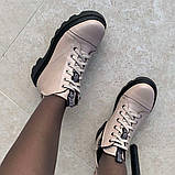 Черевики жіночі шкіряні бежеві /23193/ 36р, фото 3