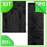 VE Тактичний костюм Camotec Perimeter New Version 2.0 чорний Rip-Stop Teflon для військових охоронців N6W_VER