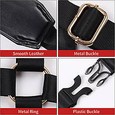 БДСМ-набор LOCKINK YEAHWOW Black Doggy Style Saddle set, фото 2