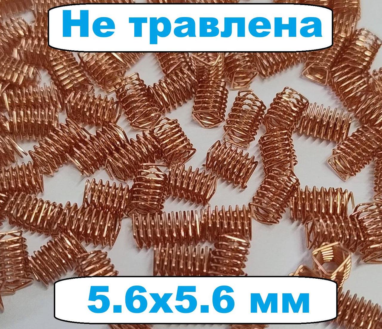 СПН 7-ми гранна мідь не травлена 5,6х5,6 мм (100 грам)