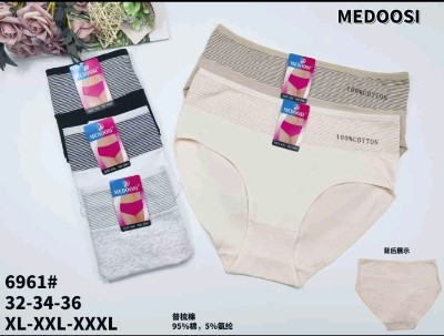 Трусики Medoosi полосата висока посадка, фото 1