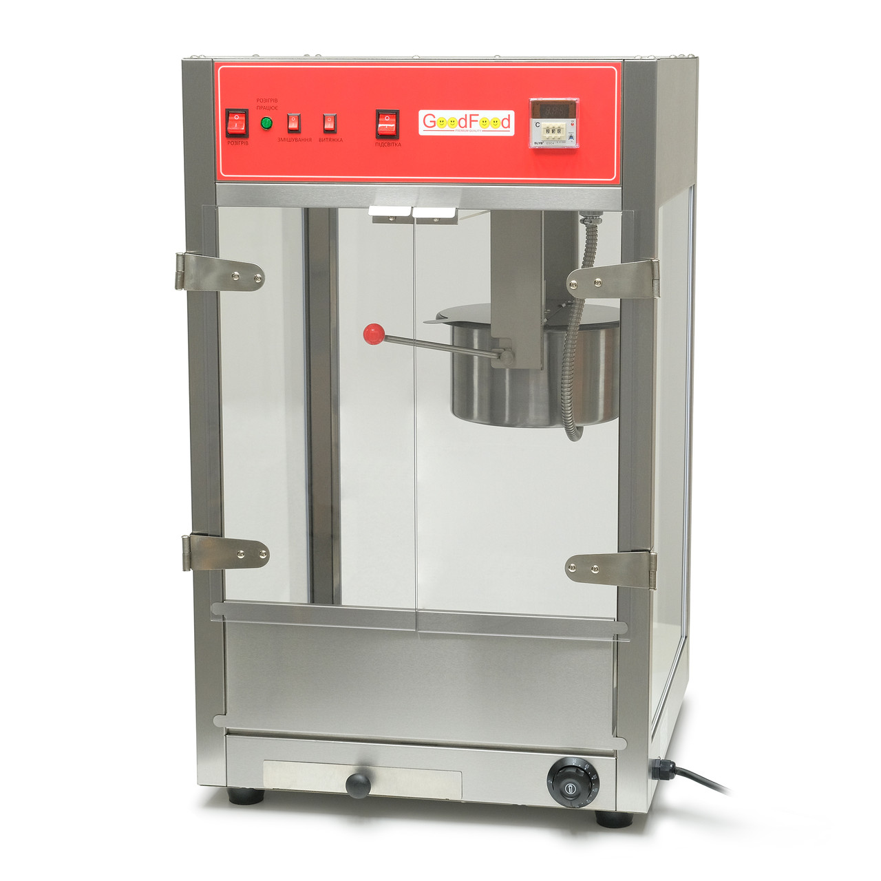 Апарат для приготування попкорну GoodFood PCM12 SILVERCORN, фото 1