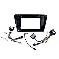 Перехідний штатний комплект із проводкою до Android магнітоли Skoda Octavia 2015-2019