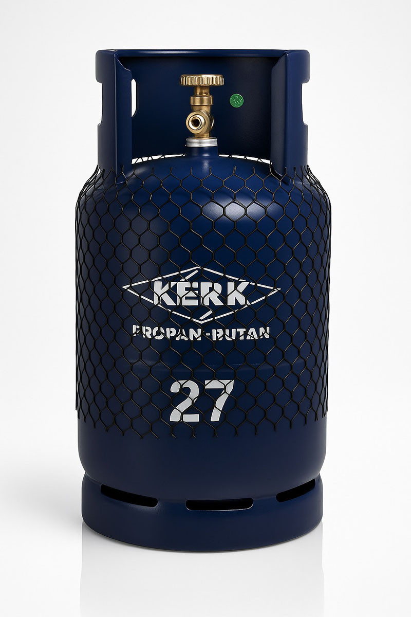 Газовий балон 27 літрів побутовий для пропан-бутану – для дачі, плити, фото 1