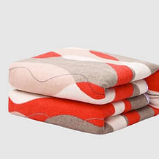 Електропростирадло з підігріванням Rainberg від мережі 150*180 см Байкове електро простирадло двоспальне 120 Вт, фото 2