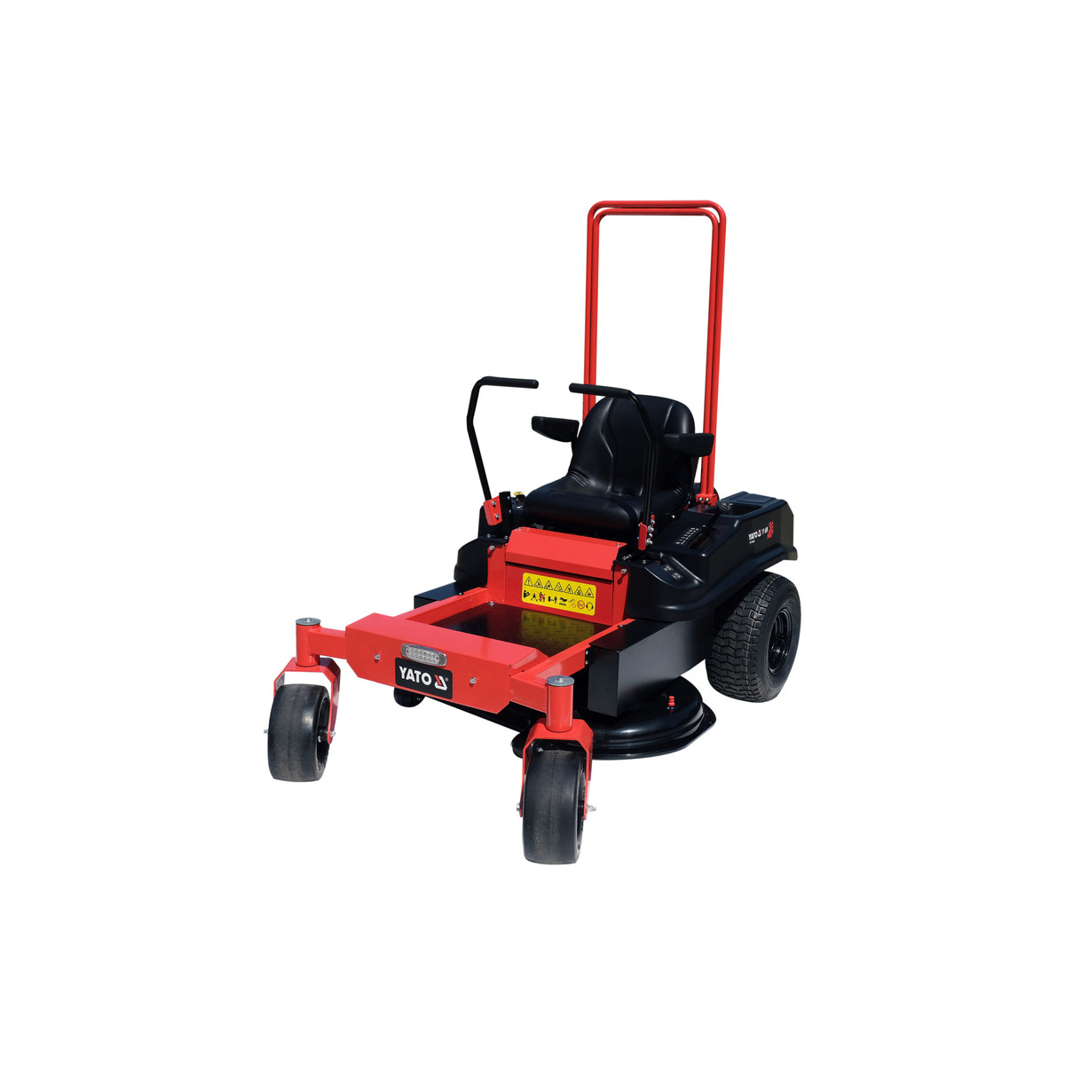 Трактор-газонокосарка бензиновий 10 кВт (шир/вис покосу 1066/40-120 мм) 6 рівнів (нульовий розворот) Yato YT-85553, фото 1
