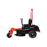 Трактор-газонокосарка бензиновий 10 кВт (шир/вис покосу 1066/40-120 мм) 6 рівнів (нульовий розворот) Yato YT-85553, фото 6