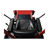 Трактор-газонокосарка бензиновий 10 кВт (шир/вис покосу 1066/40-120 мм) 6 рівнів (нульовий розворот) Yato YT-85553, фото 9