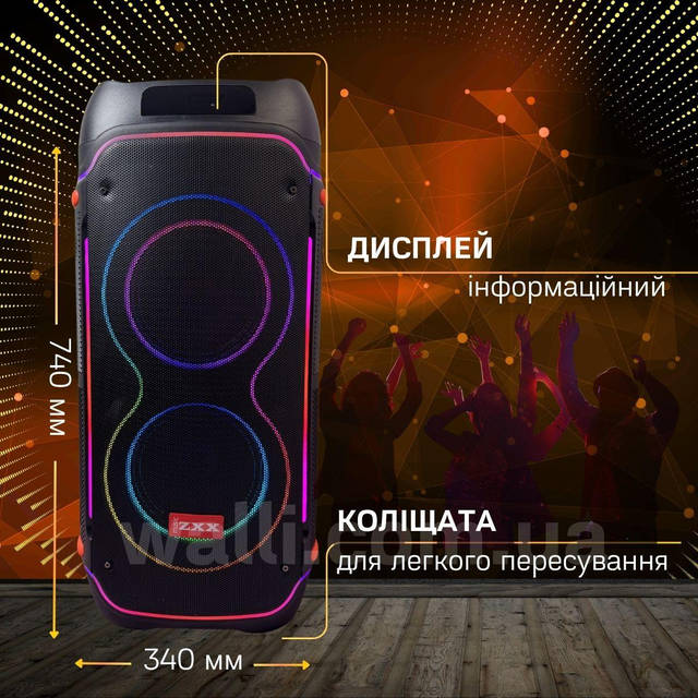 2838　こちらは専用です Бездротова акустична система 80 Вт ZXX з функцією REC музична