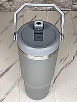 Вакуумна термокухоль неіржавка сталь 900 мл із поїльником