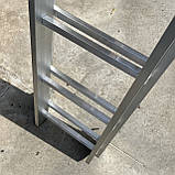 Драбина алюмінієва на 3 секції по 10 сходинок універсальна, фото 3
