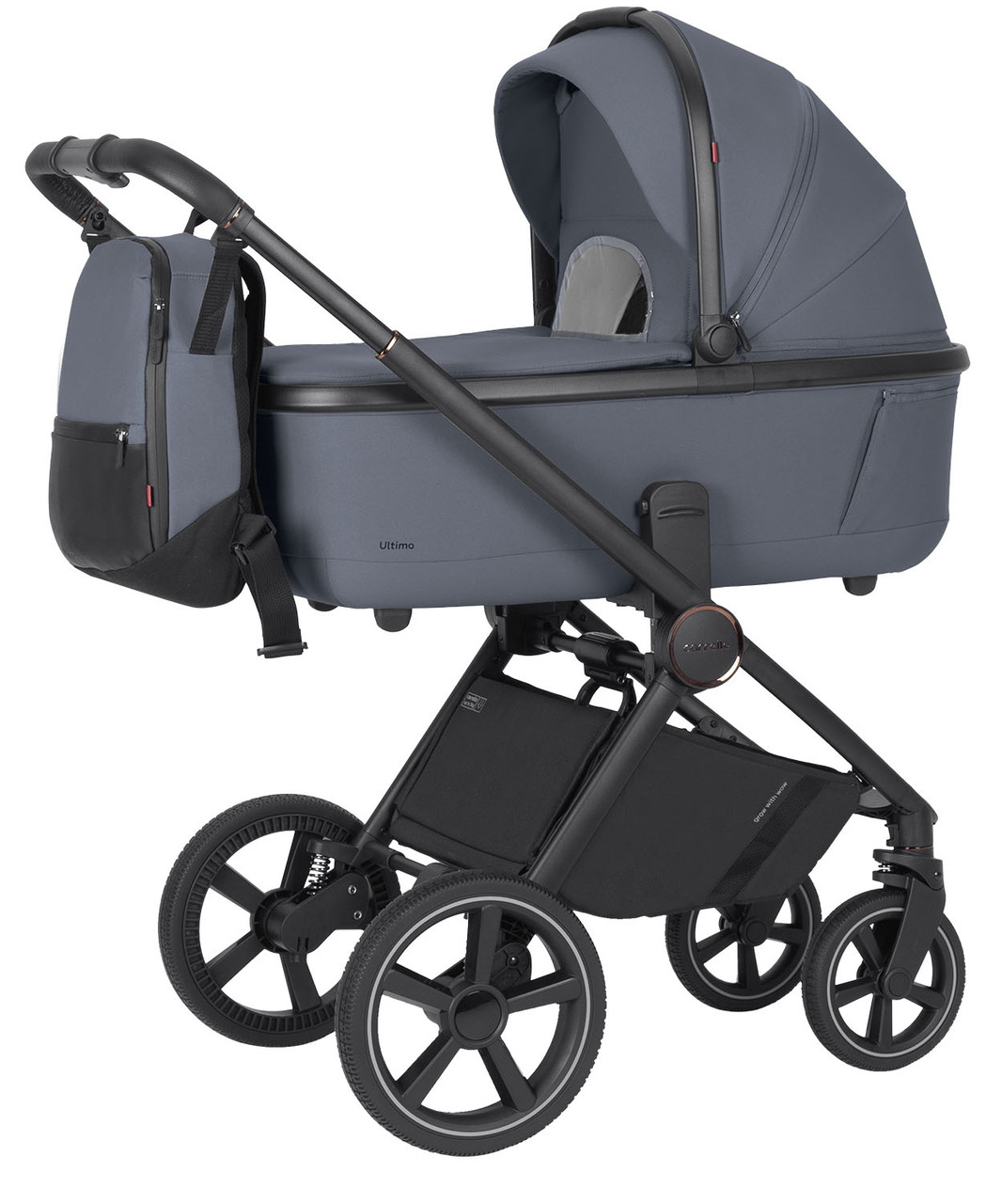 Дитячаколяска 2 в 1 Carrello Ultimo CRL-6528 — люлька+прогулянковий блок, memory buttons (регулювання висоти),, фото 1