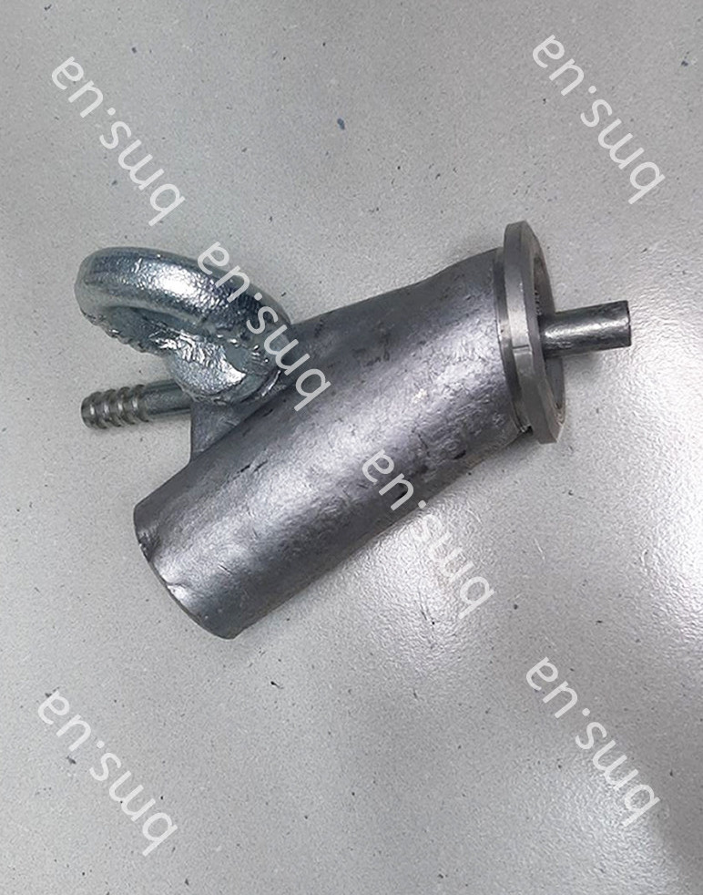 Насадка пістолета алюміній (кінцівка) 30° (з трубочкою та баранчиком)