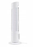 Вентилятор колонний Silver Crest STV 50 I1, білий, настільний і підлоговий, Німеччина, фото 2