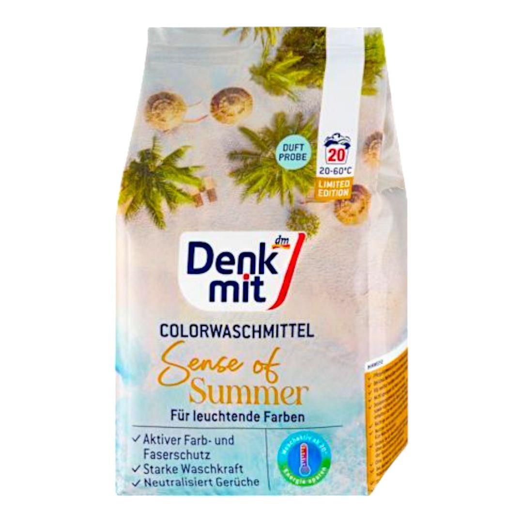 Порошок для прання Denkmit Colorwaschmittel Sense of Summer Color 1,35 кг, фото 1