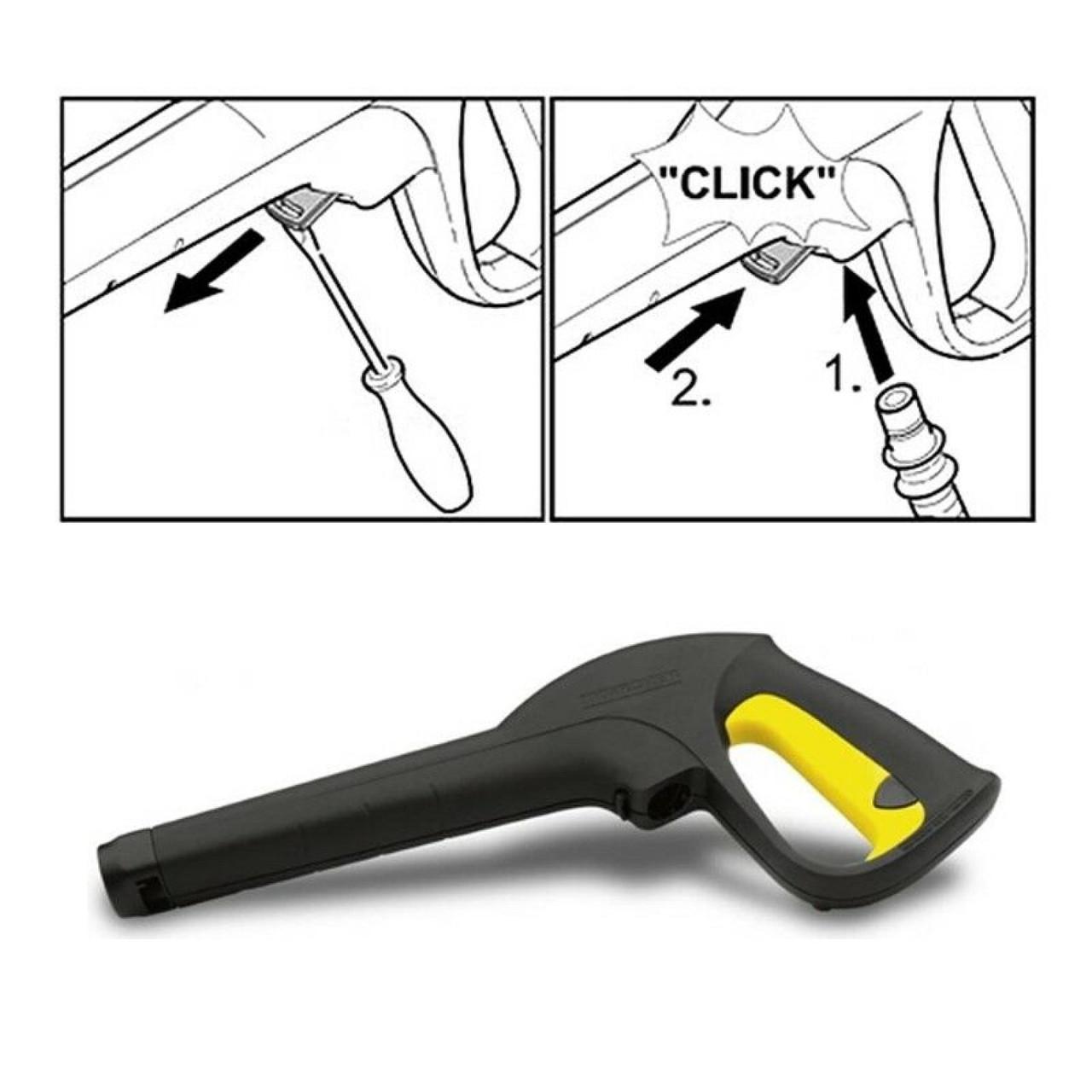 Пістолет для мийки Karcher K 2 - K 7, фото 1