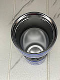 Вакуумна термокухоль неіржавка сталь 450 мл із поїльником, фото 8